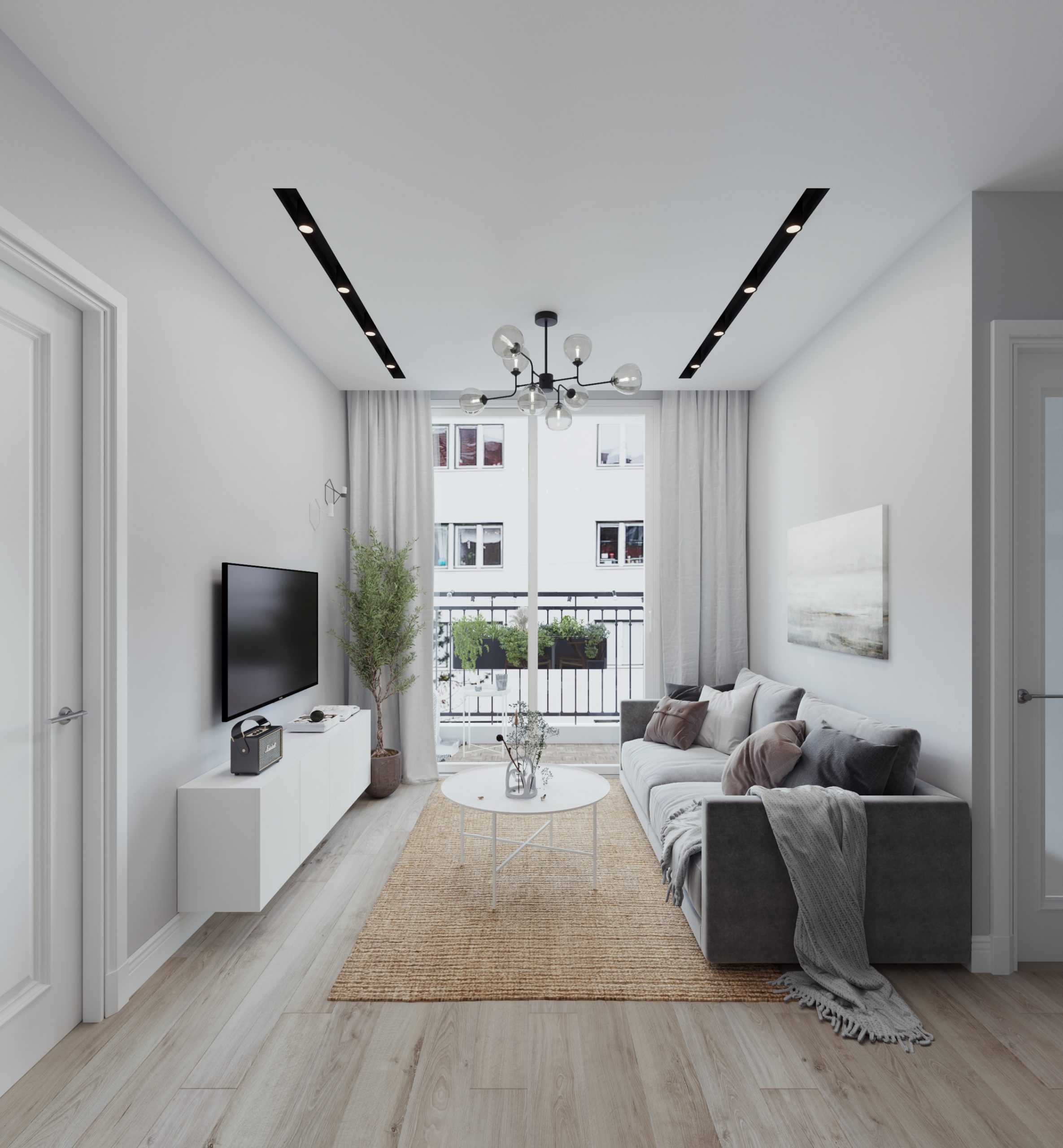 Ниша LumFer PDK60 NEW у закруглённой стены